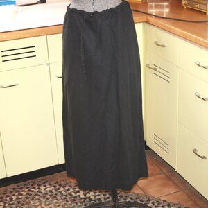 Linen Drawstring Skirt